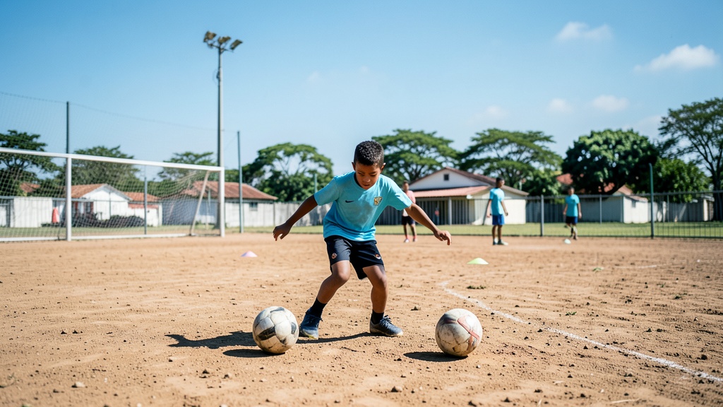 David Solís, joven marcelinense, continúa su formación en las inferiores del Mushuc Runa