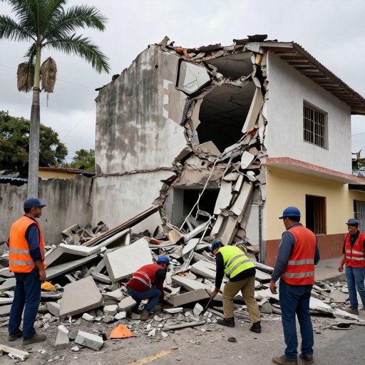 Trágico fallecimiento de niño hijo de alcalde colombiano tras sismo