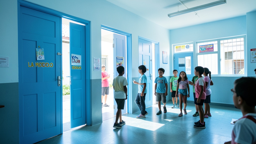 Reabren Escuela Doce de Enero en La Modelo con inversión superior a $64 mil