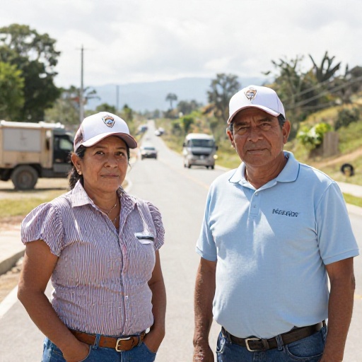 Vecinos de Robles Chambers exigen reactivar obra paralizada y mejorar seguridad vial