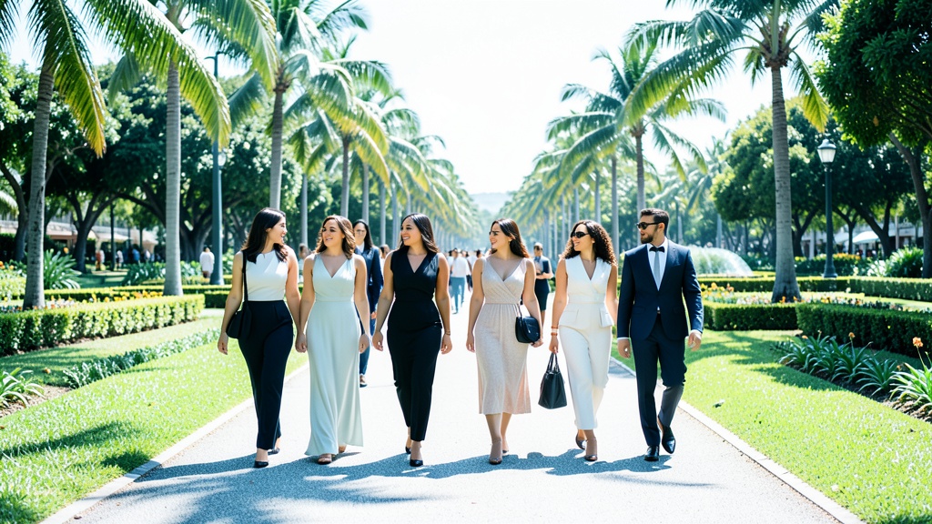 Nueve candidatas desfilan por el Parque Ecológico en Marcelino Maridueña