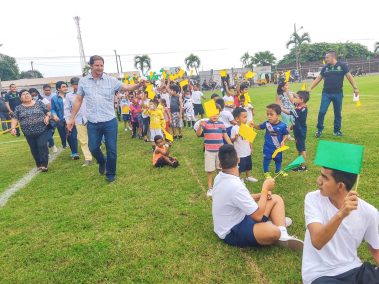 Reabren Escuelas Deportivas en Coronel Marcelino Maridueña con 300 jóvenes en la Cancha Municipal