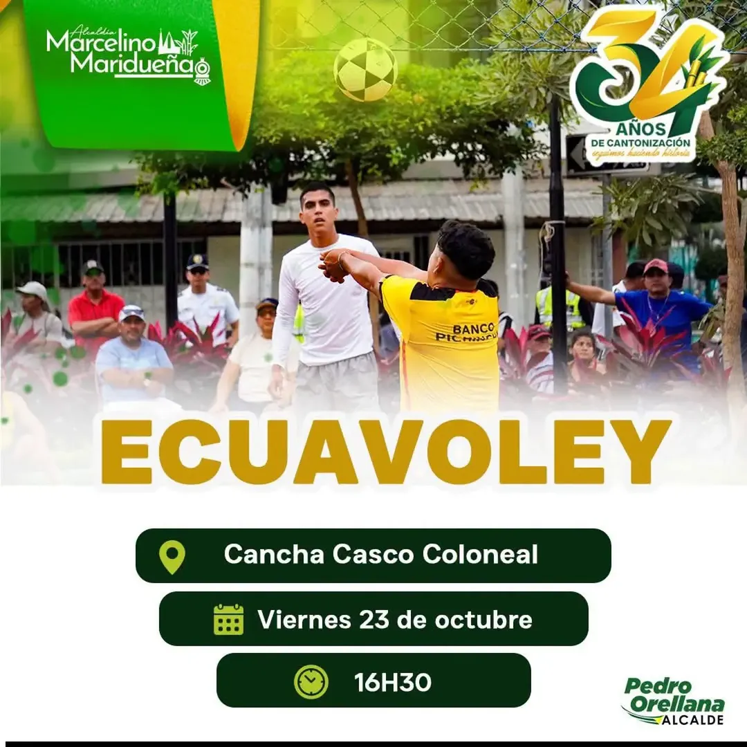 Jornada de Ecuavoley en Casco Colonial este viernes 23 de octubre