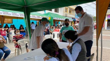 Brigada de vacunación contra el COVID-19 atendió a marcelinenses del 26 al 28 de enero