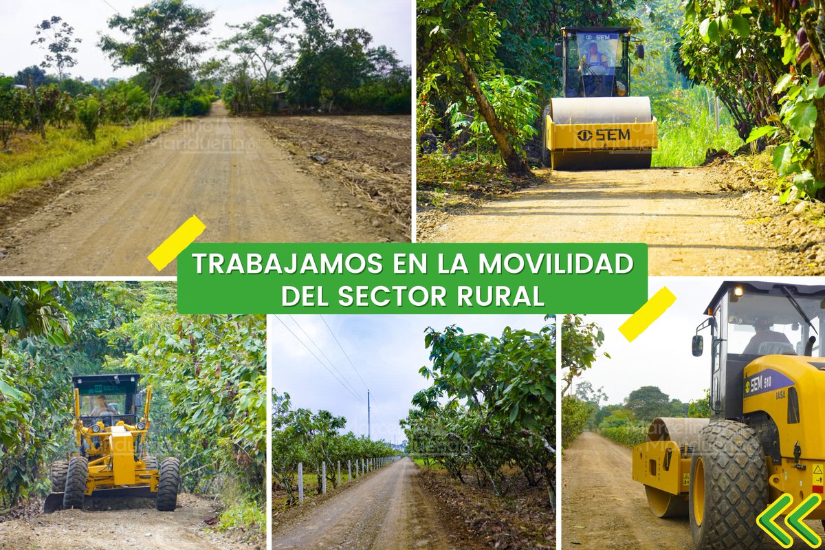 Reconformación de calles en La Isla: El GAD trabaja en Producción Agrícola y Los Laureles