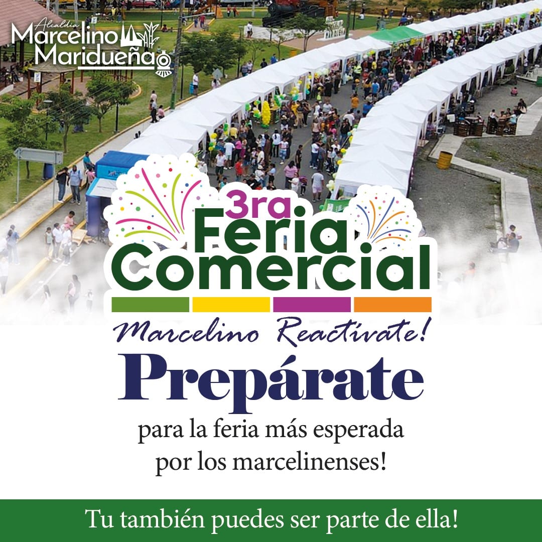 Tercera Feria 'Marcelino Reactívate' abre inscripciones para emprendedores en el Centro Cultural