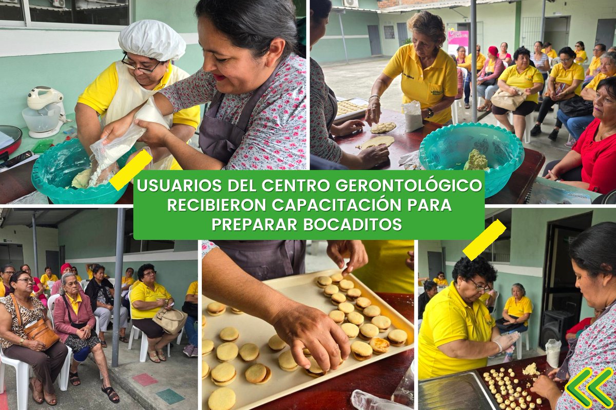 Taller de bocaditos para fiestas llega al Hogar de Sabias Experiencias en Coronel Maridueña