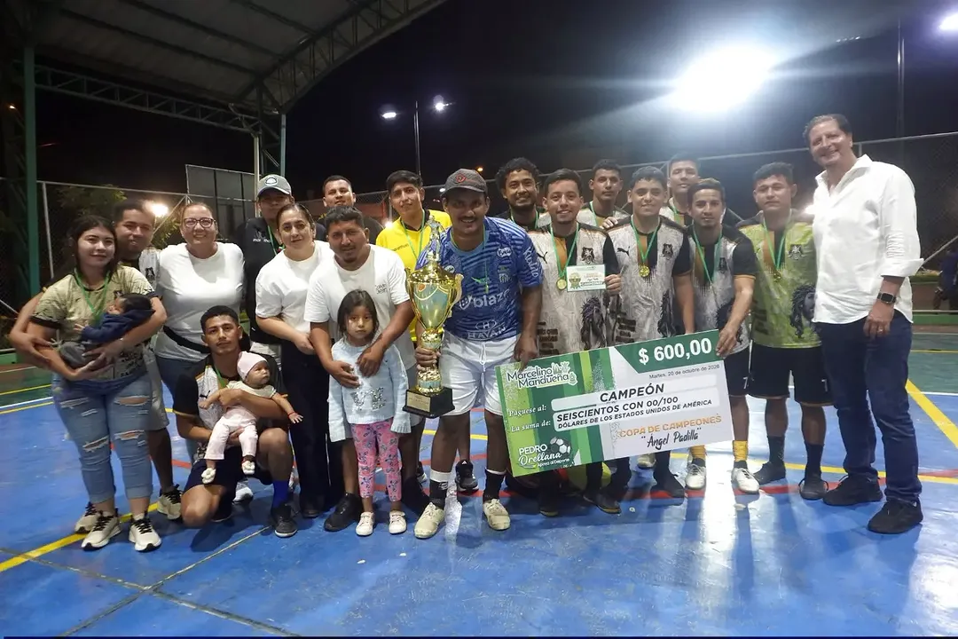 Jesús del Gran Poder se corona campeón del Indor Ángel Padilla en Coronel Maridueña