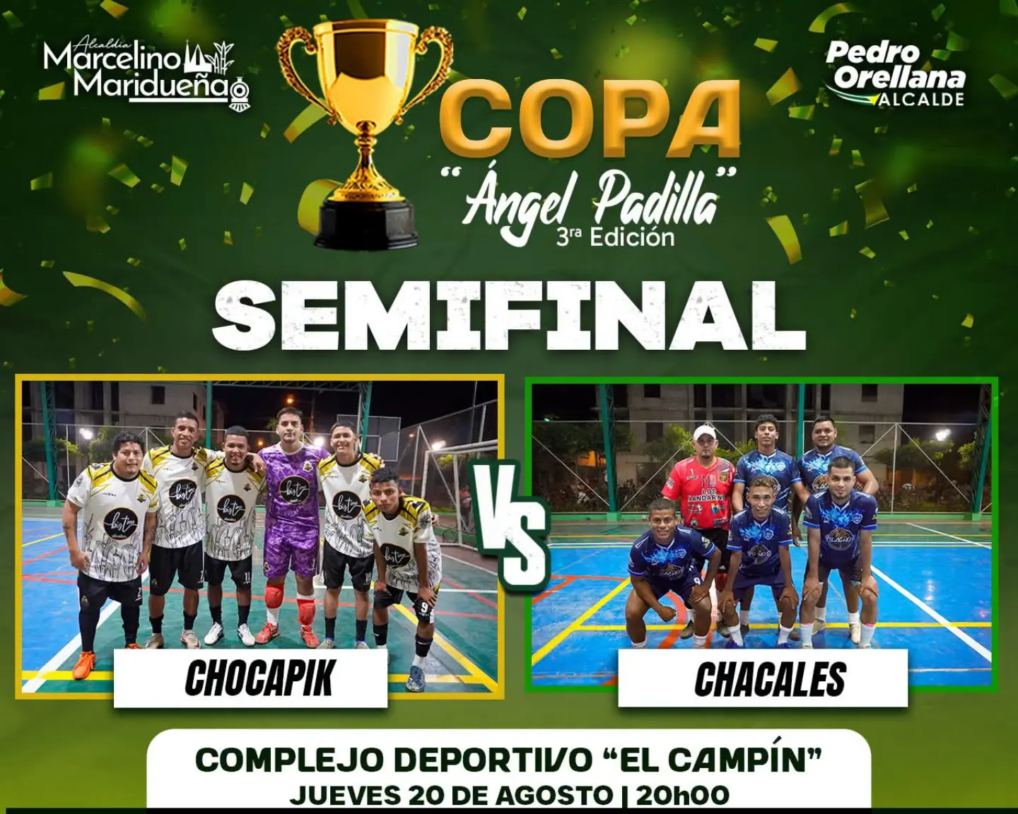 Semifinales de la Copa Ángel Padilla se disputarán este jueves en El Campín