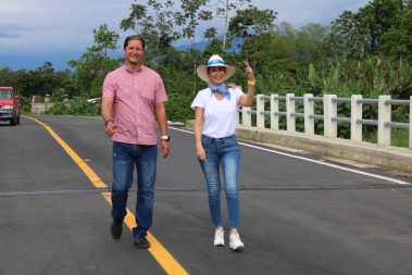 Prefectura del Guayas inaugura 33 km de vía nueva en Jesús del Gran Poder