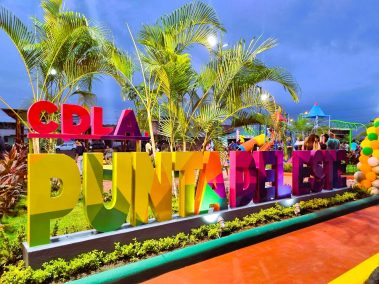 Inauguraron parque con juegos infantiles en Punta del Este para el Día del Niño