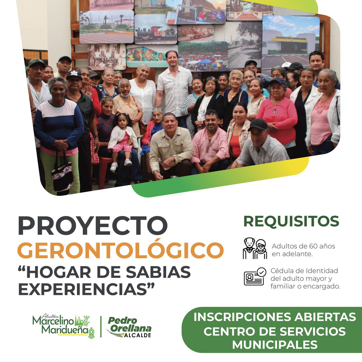 Inscripciones abiertas para el Hogar de Sabias Experiencias en Coronel Marcelino Maridueña