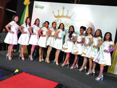 Once candidatas se presentaron para ser la Reina de Marcelino Maridueña 2022