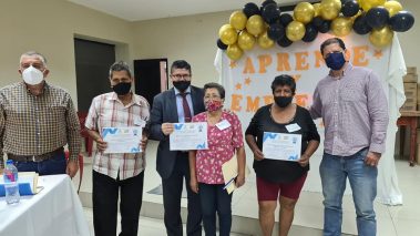Clausuraron el curso Aprende y Emprende con 12 horas de formación para emprendedores en Marcelino Maridueña
