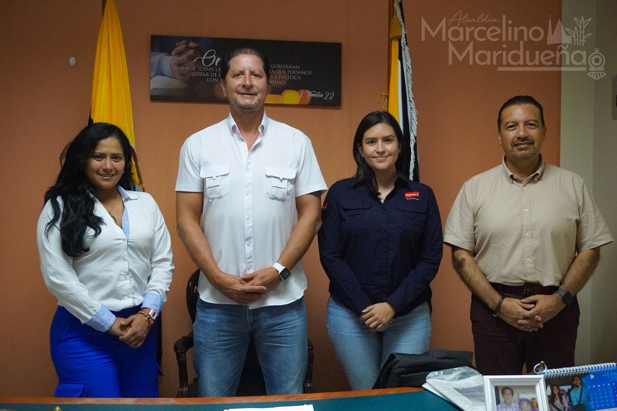 Alcaldía de Coronel Marcelino Maridueña y Pronaca pactan acciones para el sector