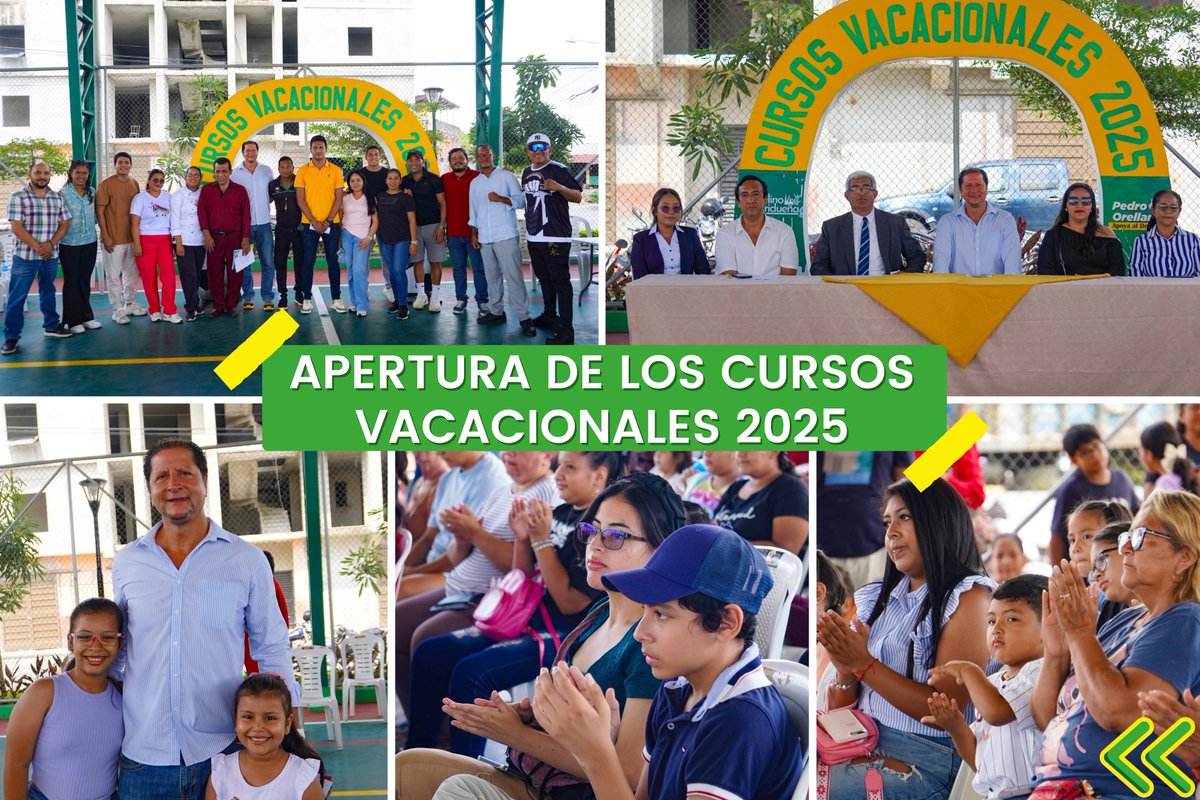 Cursos vacacionales abrieron sus puertas en Coronel Marcelino Maridueña para 600 niños