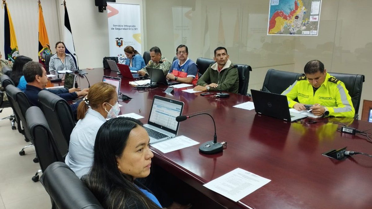Riesgos Ecuatorianos monitorea el voto en casa para personas con discapacidad