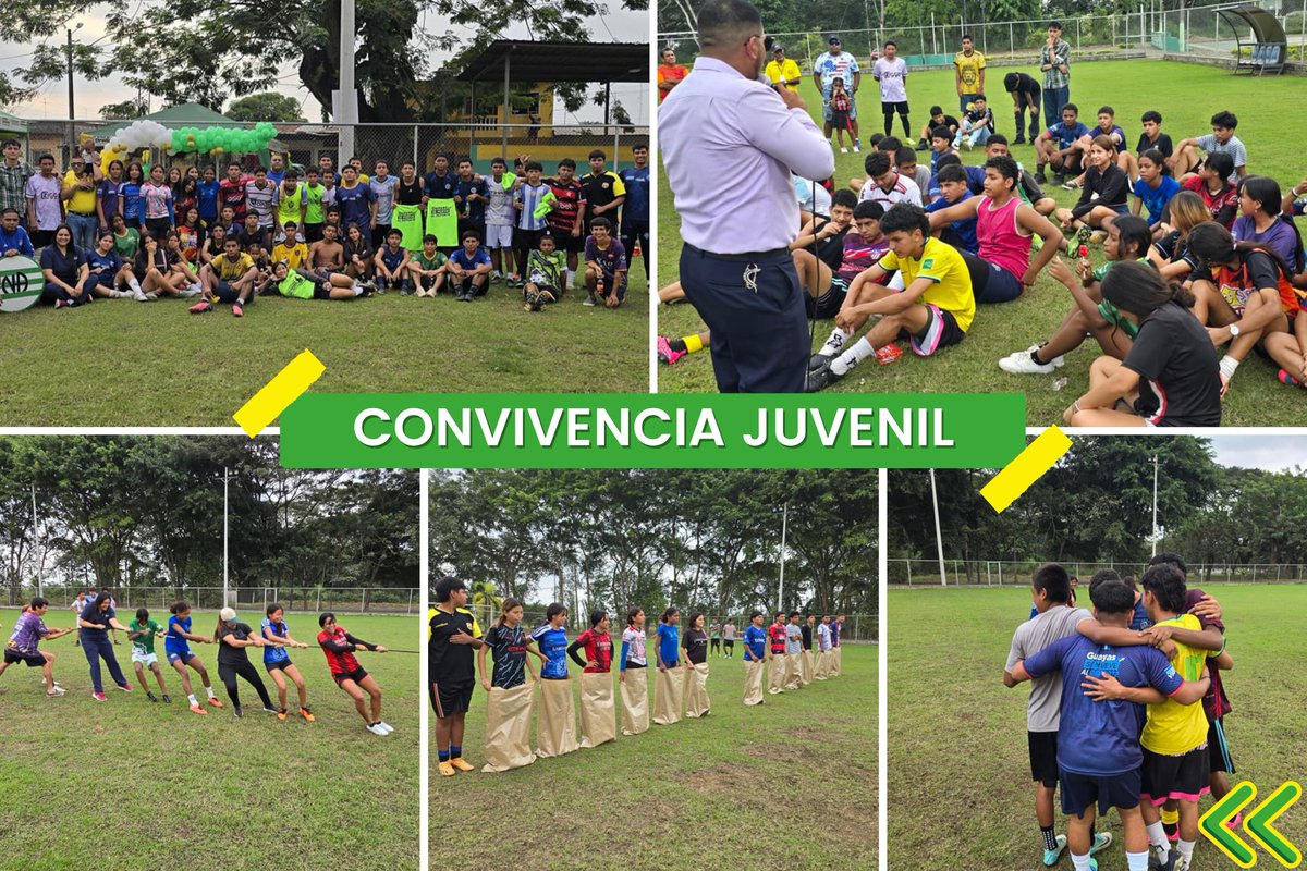 Convivencia juvenil une a futbolistas y aprendices de soldadura en Coronel Maridueña