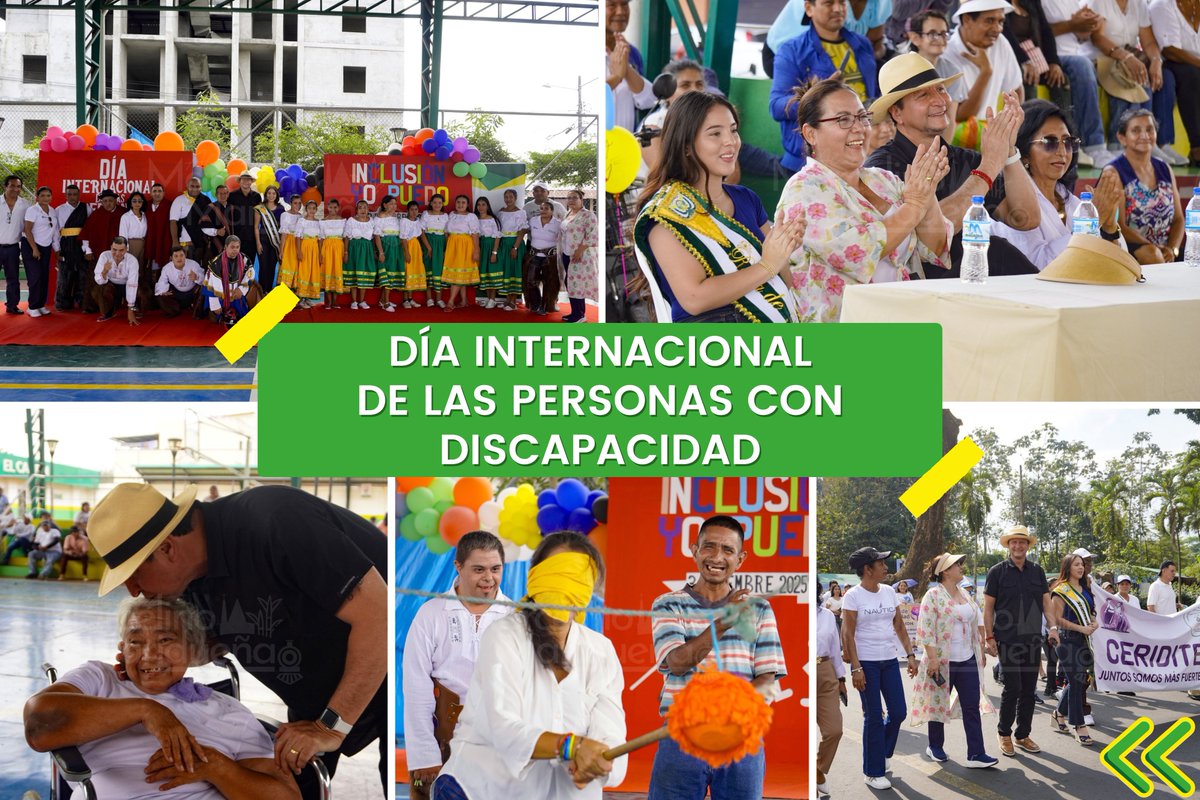 Inclusión, yo puedo: Coronel Marcelino Maridueña celebra a personas con discapacidad